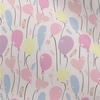 Sparkling Colorful Balloons An Chiffon