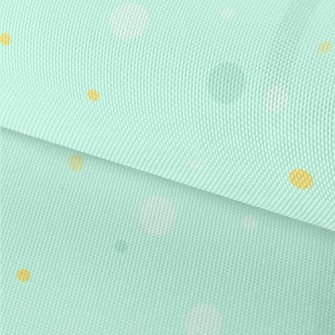 Bright Green Glaring Dots Waterproof Oxford