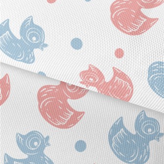 Wood Carving Style Duck Waterproof Oxford