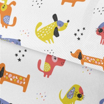 Colorful Dogs Waterproof Oxford