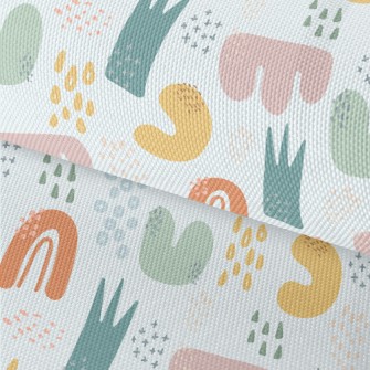 Irregular Color Pattern Waterproof Oxford