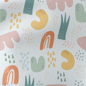 Irregular Color Pattern Waterproof Canvas
