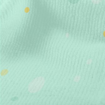 Bright Green Glaring Dots Terry
