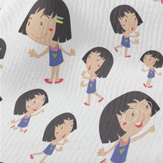 Cartoon Style Girl Terry