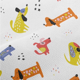 Colorful Dogs Performance Linen