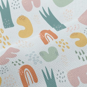 Irregular Color Pattern Performance Linen