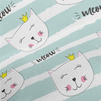 Cat With A Crown Performance Linen