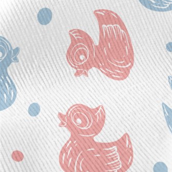 Wood Carving Style Duck Standard Corduroy