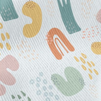 Irregular Color Pattern Standard Corduroy