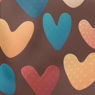 Colorful Three-dimensional Lov Stretch Ponte