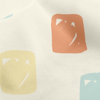 Brightly Colored Square Graphi Micro Fleece