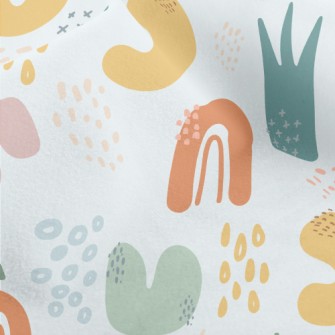 Irregular Color Pattern Micro Fleece