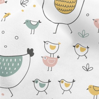 Simple Strokes Of Hen And Chic Micro Fleece