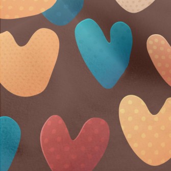 Colorful Three-dimensional Lov Micro Fleece