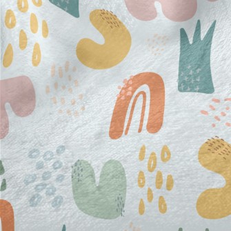 Irregular Color Pattern Minky