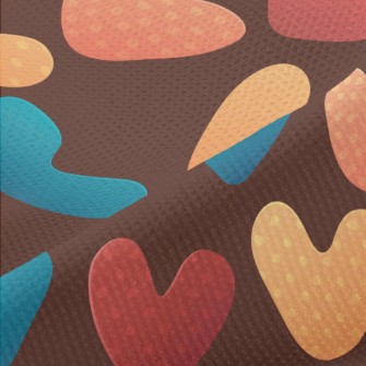 Colorful Three-dimensional Lov Piqué