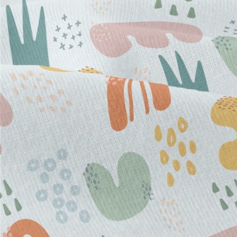 Irregular Color Pattern Modern Jersey