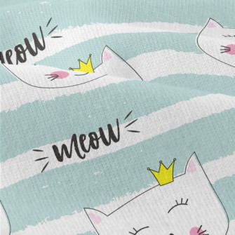 Cat With A Crown Modern Jersey