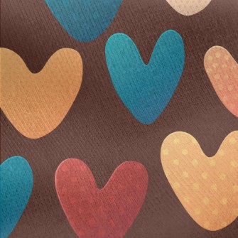 Colorful Three-dimensional Lov Jersey Backed Fleece