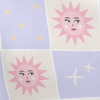 Realistic Weird Sun And Moon G Pongee