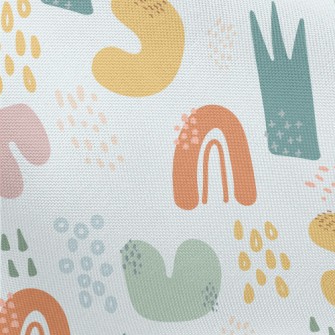 Irregular Color Pattern Pongee