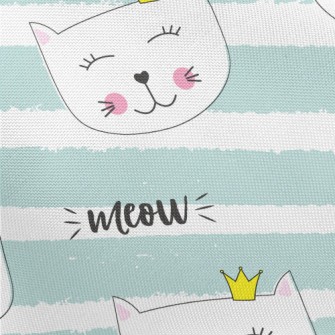 Cat With A Crown Pongee