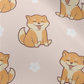 Silly And Cute Shiba Inu Chiffon