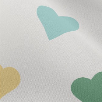 Colorful Love Heart Chiffon