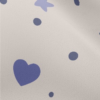 Simple And Small Flower And He Chiffon