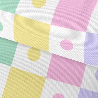 Brightly Colored Polka Dots Waterproof Oxford