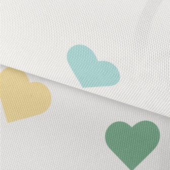 Colorful Love Heart Waterproof Oxford