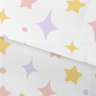 Colorful Shining Stars Waterproof Oxford
