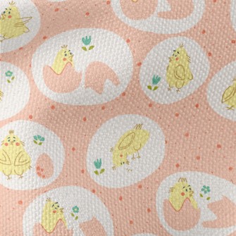 Chick Jumping Out Of Egg Waterproof Canvas