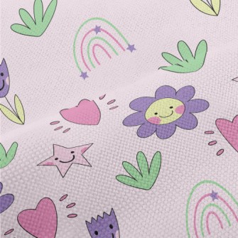 Simple Shape Of Flowers And Pl Performance Linen