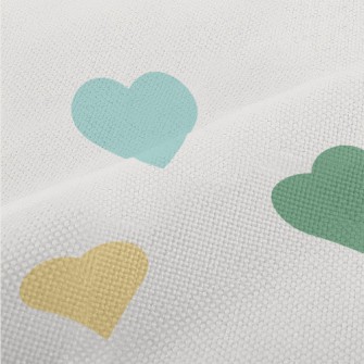 Colorful Love Heart Performance Linen