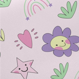 Simple Shape Of Flowers And Pl Twill