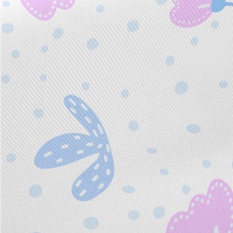 Tailor-style Flowers And Plant Twill