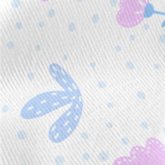 Tailor-style Flowers And Plant Standard Corduroy