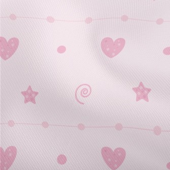 Pink Hearts And Stars Dobby