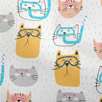 Cat With Diving Goggles Dobby