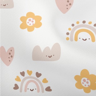 Simple Cute Smiling Clouds And Dobby