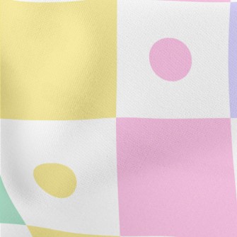 Brightly Colored Polka Dots Stretch Ponte