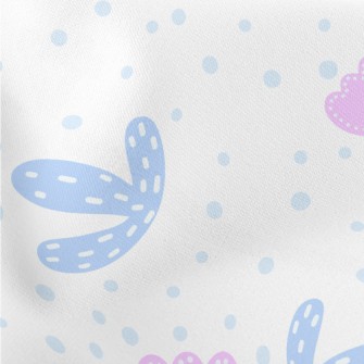 Tailor-style Flowers And Plant Stretch Ponte