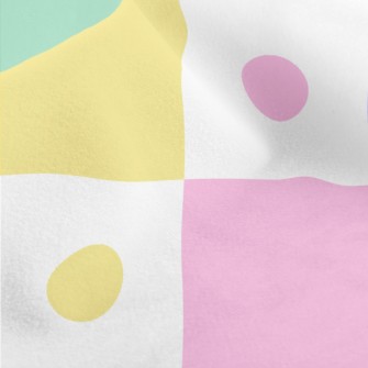Brightly Colored Polka Dots Micro Fleece