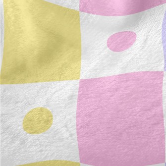 Brightly Colored Polka Dots Minky