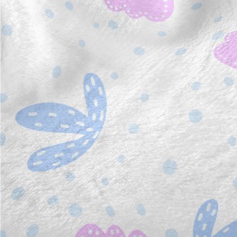 Tailor-style Flowers And Plant Minky