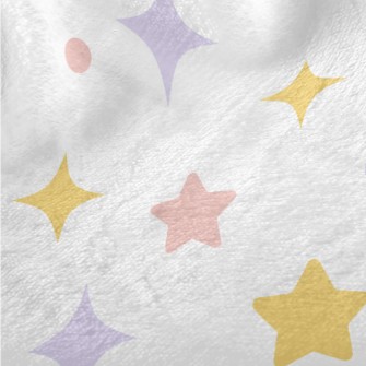 Colorful Shining Stars Minky