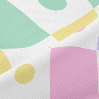 Brightly Colored Polka Dots Piqué