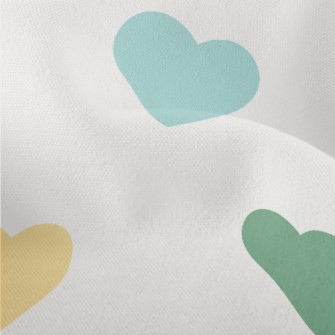 Colorful Love Heart Lightweight Performance Linen