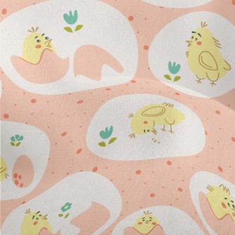 Chick Jumping Out Of Egg Lightweight Performance Linen